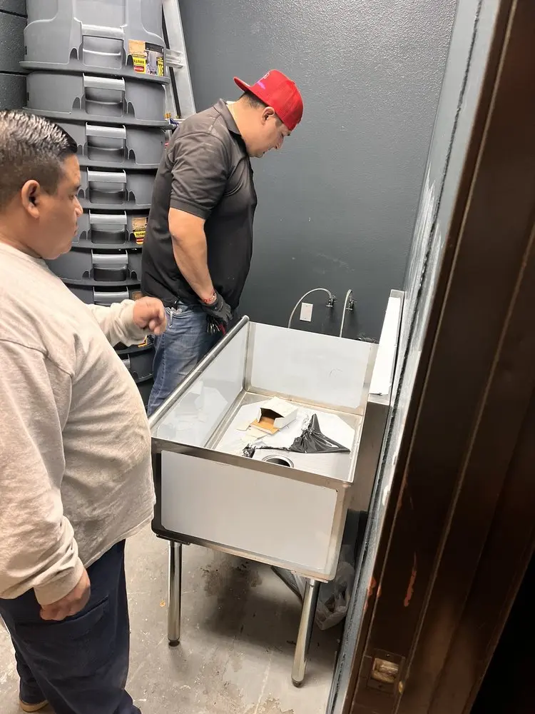 Commercial plumbing and sink installation in Jeremy Ranch