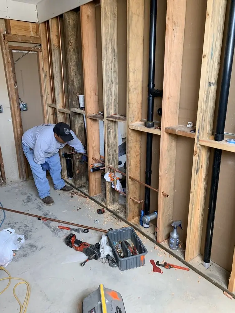 Commercial rough-in plumbing for Water Heater Replacement in Jeremy Ranch